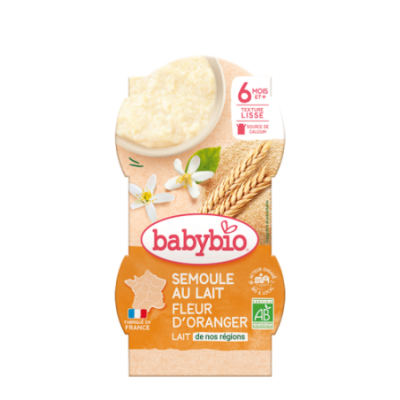 Semolina Cream with Orange Blossom