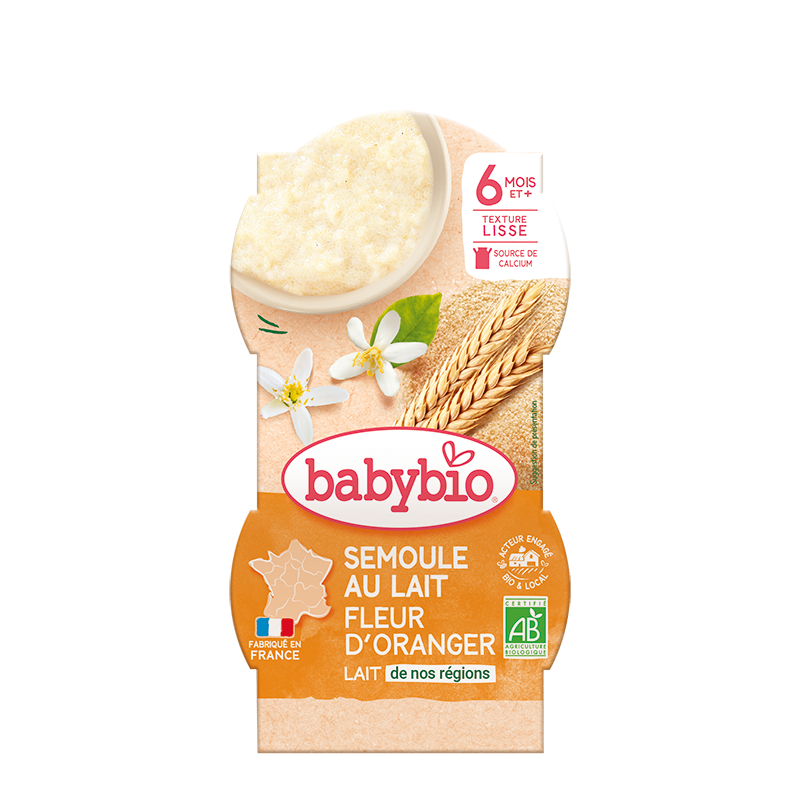 Semolina Cream with Orange Blossom