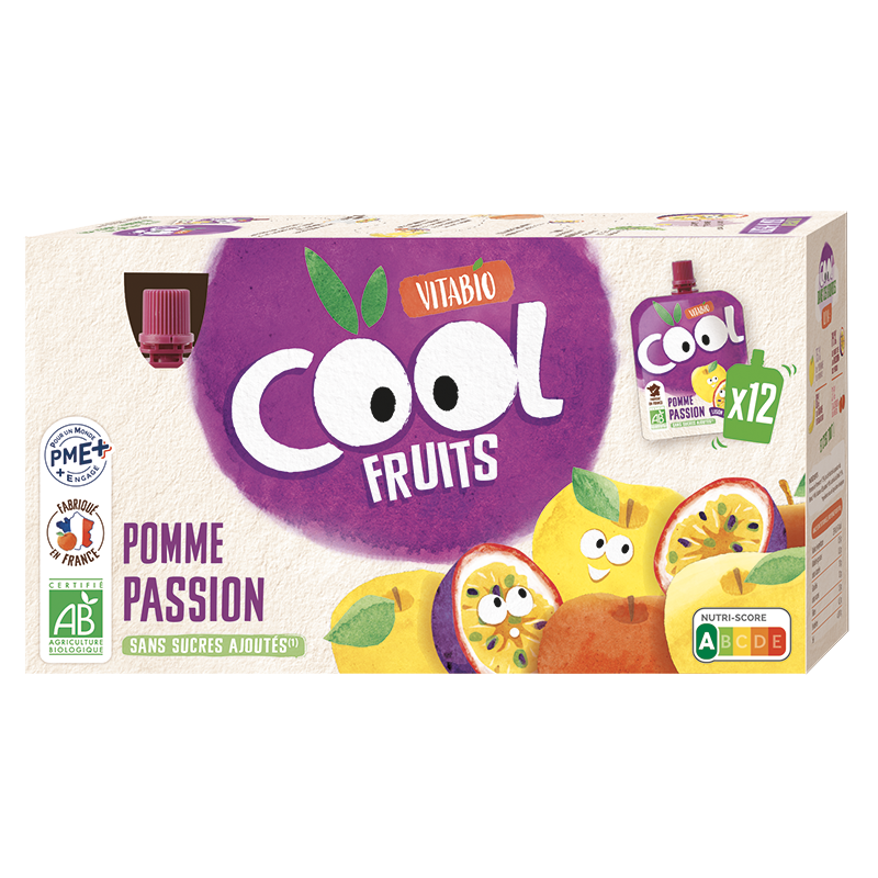 Cool Fruit Apple Passion fruit