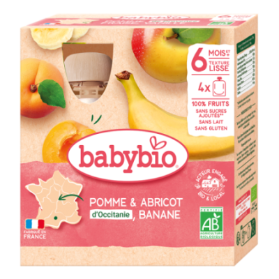 Apple, Apricot & Banana
