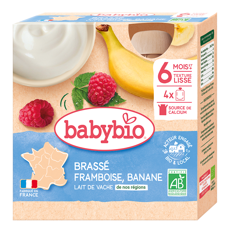 Yoghurt Framboos Banaan