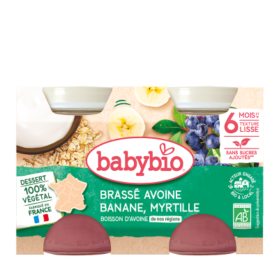 Brassé Banana and Blueberry - Oatmilk