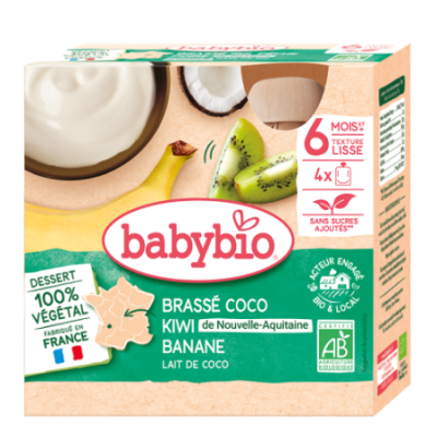 Brassé Coconut milk Kiwi Banana Pouch