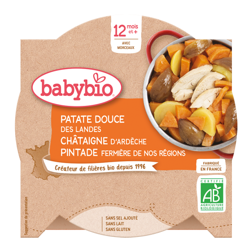 Sweet potato Chestnut Guinea fowl