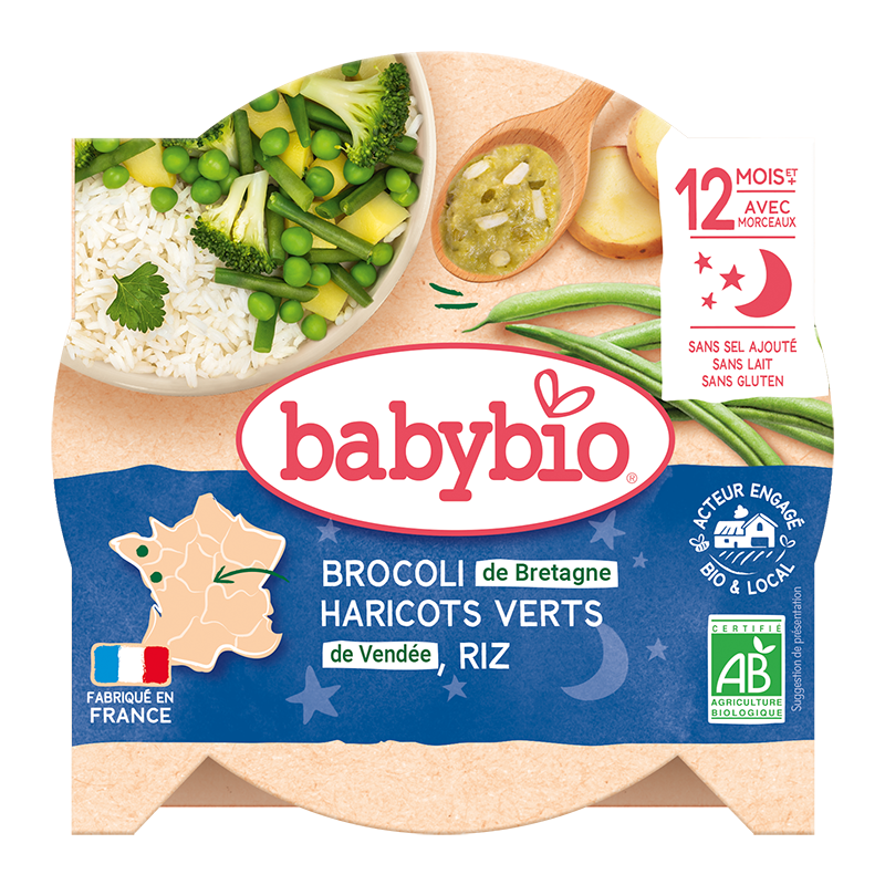 Good Night Green vegetables Rice