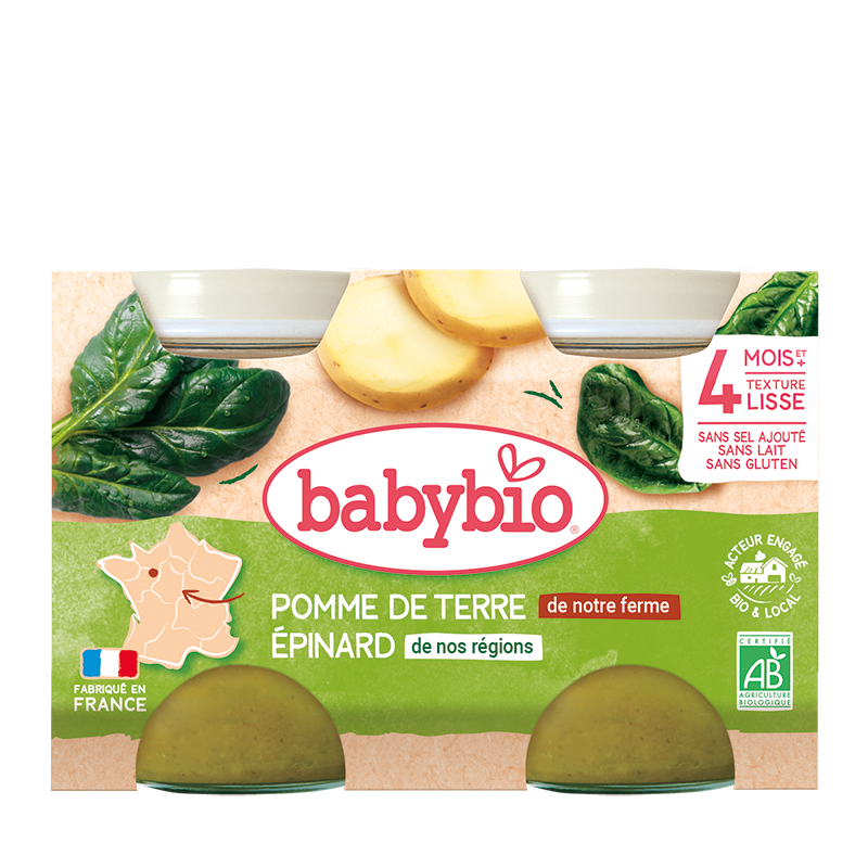 Potato from our Farm & Spinach