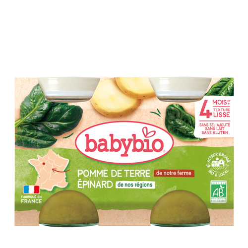 Potato from our Farm & Spinach