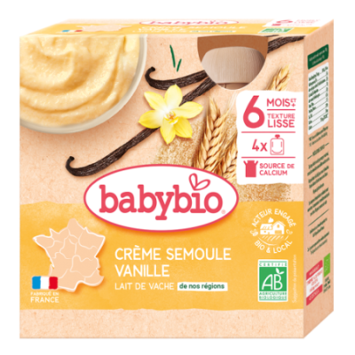 Crème Semoule Vanille
