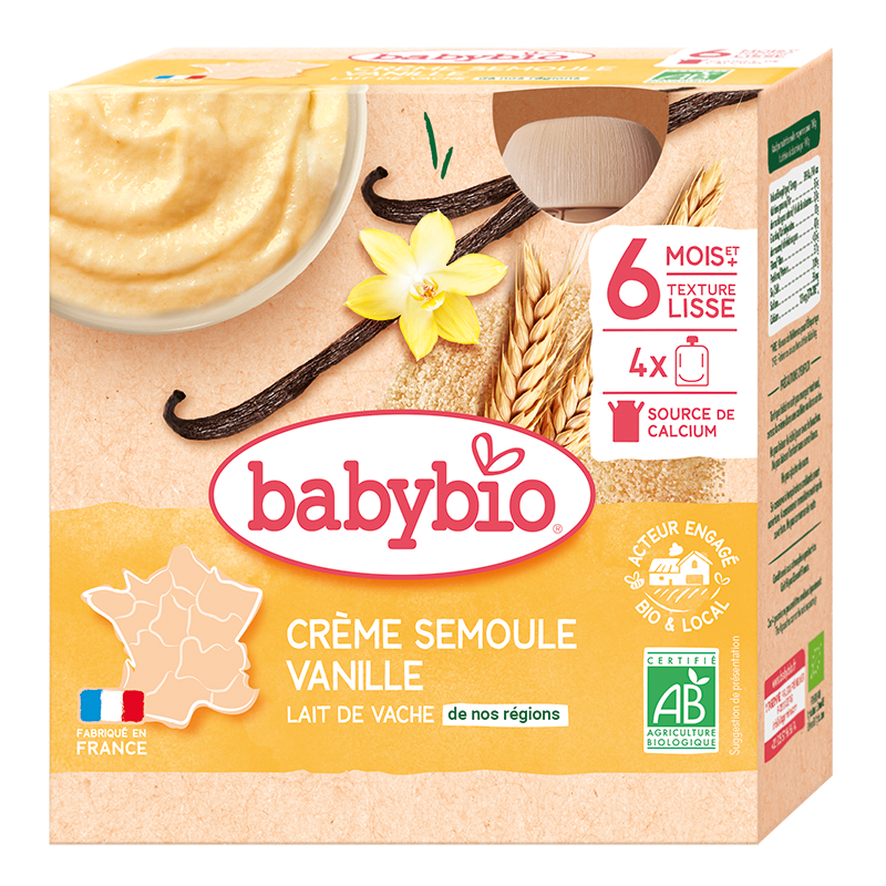 Semolina Vanilla Cream