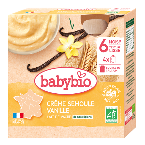 Semolina Vanilla Cream