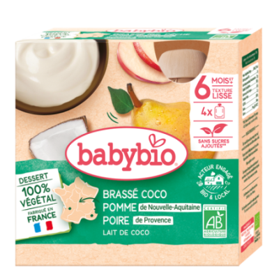 Brassé Coconut milk Apple Pear Pouch