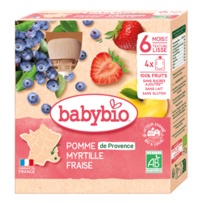 Apple, Blueberry & Strawberry