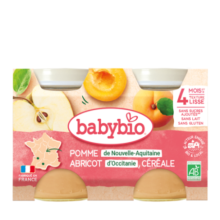 Appel Abrikoos Granen