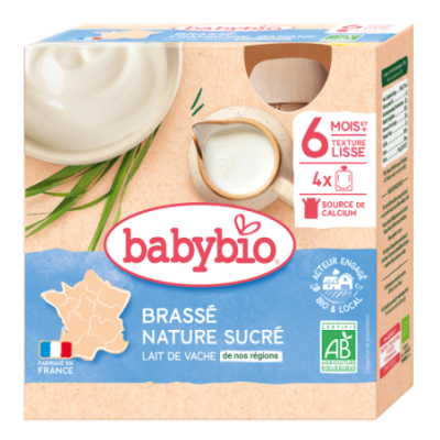 Brassé with cow's milk Plain