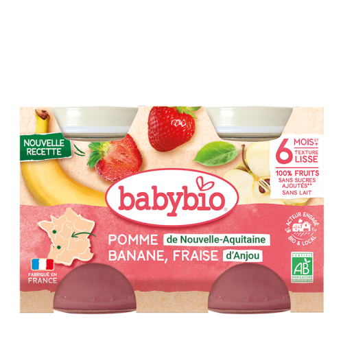 Banaan Aardbei & Munt