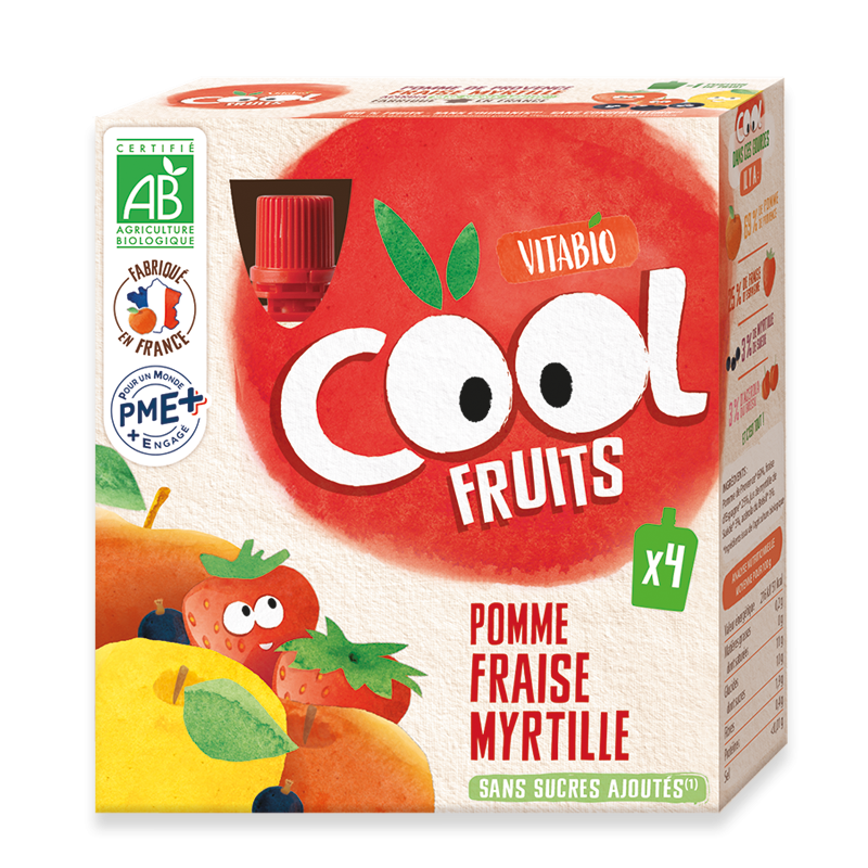 Cool Fruit Apple Strawberry Blueberry