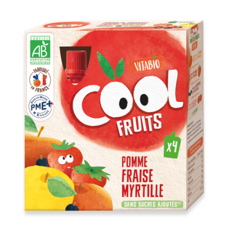 Cool Fruit Apple Strawberry Blueberry