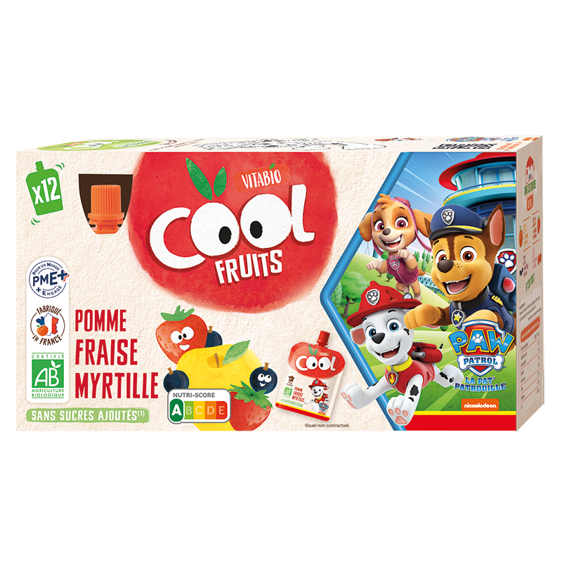 Cool Fruit Apple Strawberry Blueberry