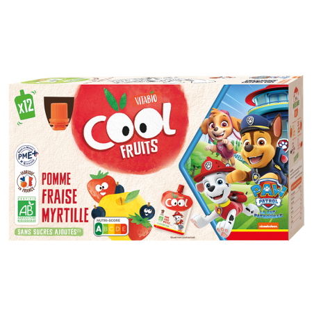 Cool Fruit Apple Strawberry Blueberry
