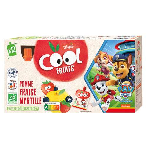 Cool Fruit Apple Strawberry Blueberry