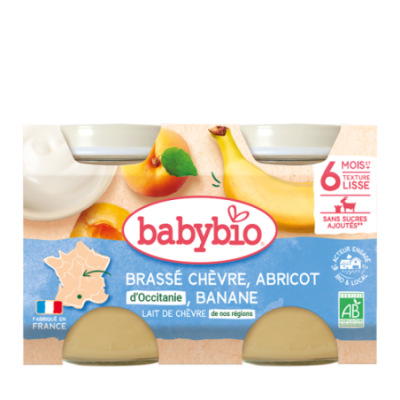 Brassé  Apricot Banana 
Goat Milk