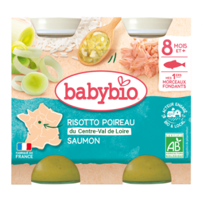 Risotto Poireau du Centre-Val de Loire Saumon