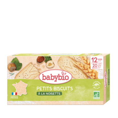 ORGANIC BISCUIT WITH HAZELNUT POWDER