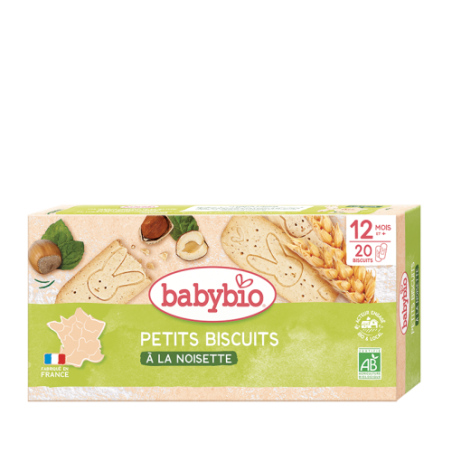 ORGANIC BISCUIT WITH HAZELNUT POWDER