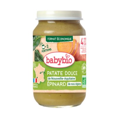 Sweet Potato Spinach Jar