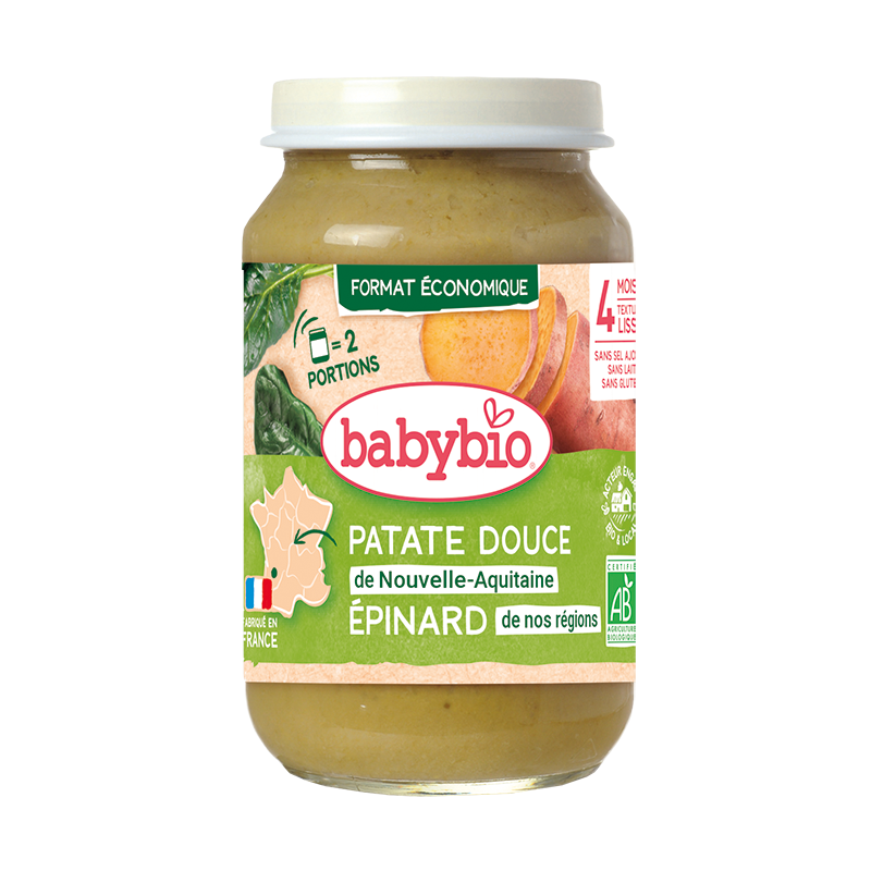 Sweet Potato Spinach Jar
