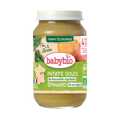 Sweet Potato Spinach Jar