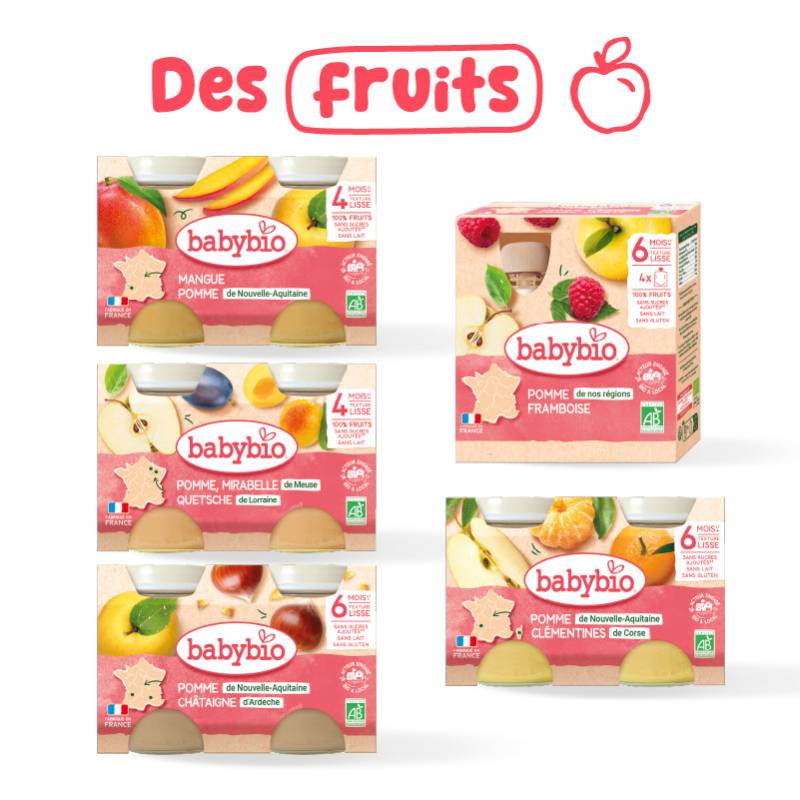 1 week organic fruit pack | Baby Pots & Gourds