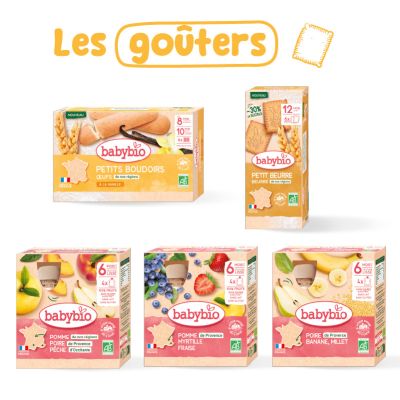Gourmet Snack Pack | Practical | From 6 months | Babybio