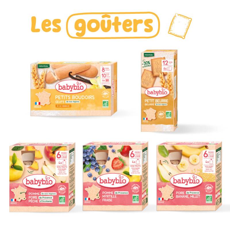 Snackpakket | Praktisch | Vanaf 6 maanden | Babybio