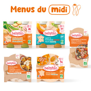 1 week baby lunch pack | From 8-12 months | Babybio