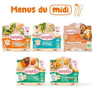 1 week baby lunch pack | From 6 months | Babybio