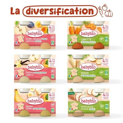 Diversification Pack | For Babies From 4 months | Babybio