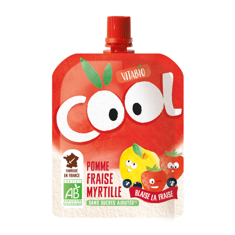 Cool Fruit Apple Strawberry Blueberry