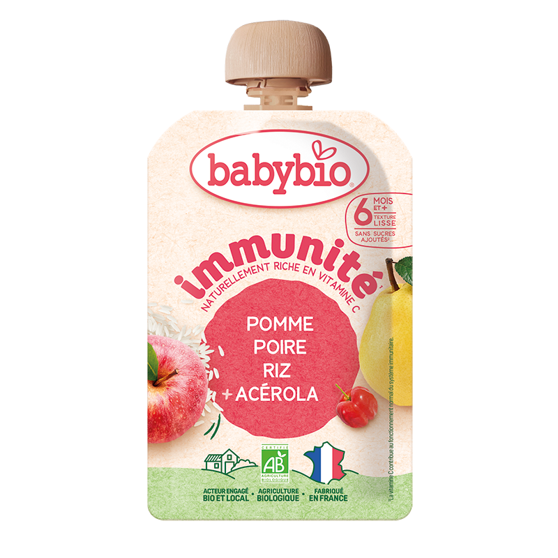 Apple Pear Rice Immunity Pouch