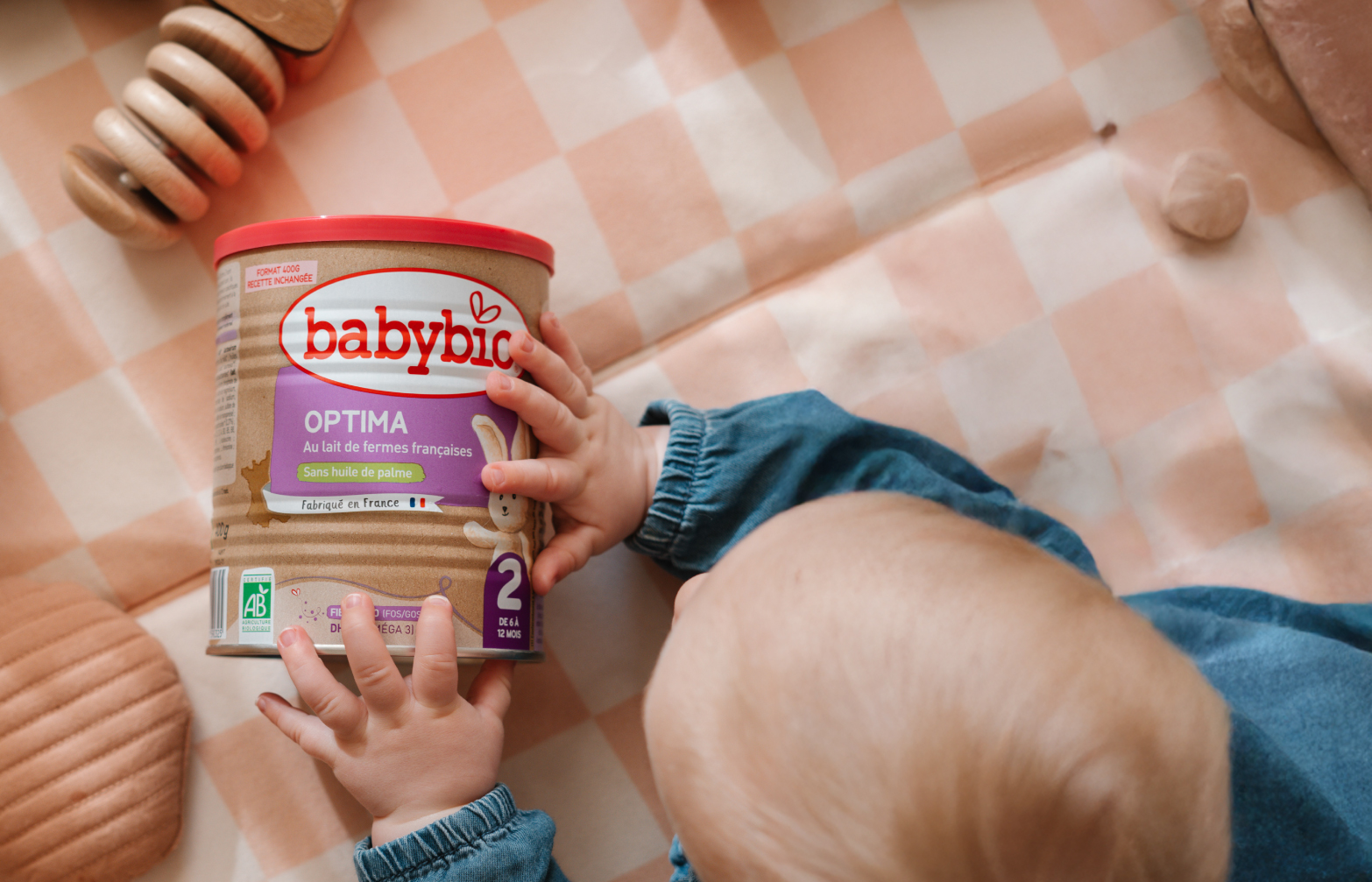 L’abonnement Lait bébé avec livraison