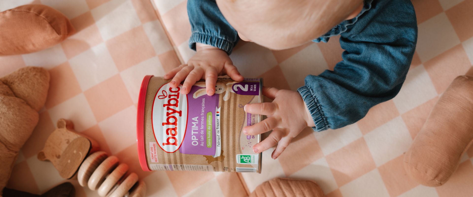 Informations sur les laits infantiles Babybio